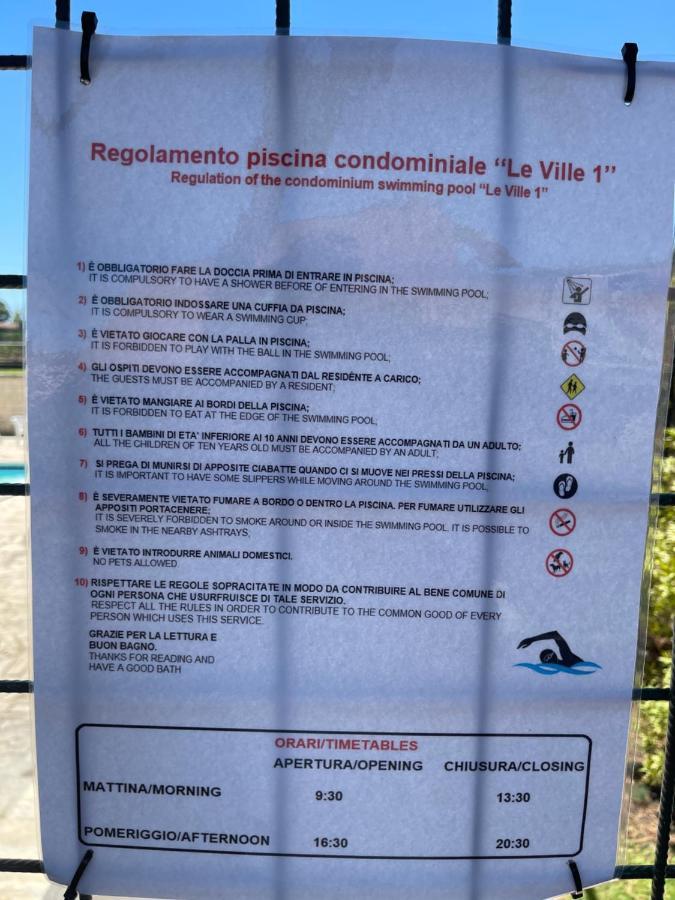 Le Ville 1 Costa Saracena 아그노네배그니 외부 사진